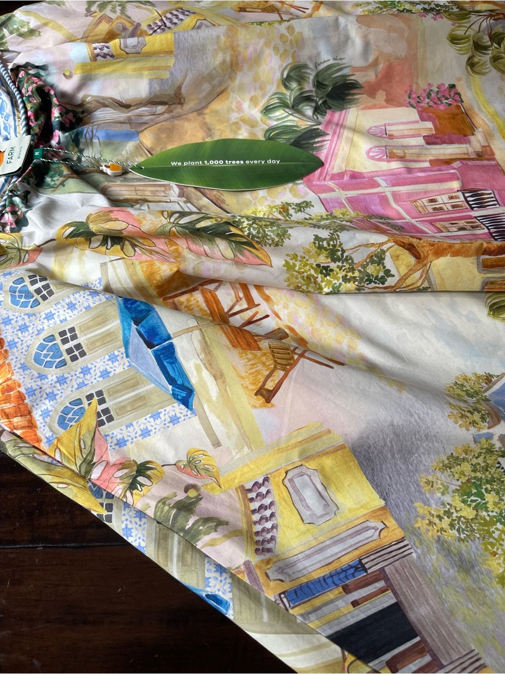 FARM Rio Scenic Pastel Multi-Color Maxi Skirt - Picture 12 of 16